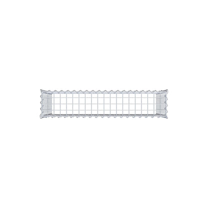 Grown-on gabion type 3 100 cm x 60 cm x 20 cm (L x H x D), mesh size 5 cm x 5 cm, spiral