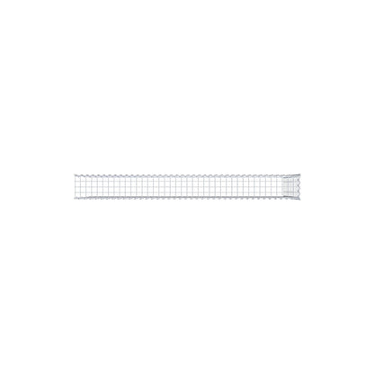 Add-on schanskorf type 4 200 cm x 100 cm x 20 cm (L x H x D), maaswijdte 5 cm x 10 cm, spiraalvormig