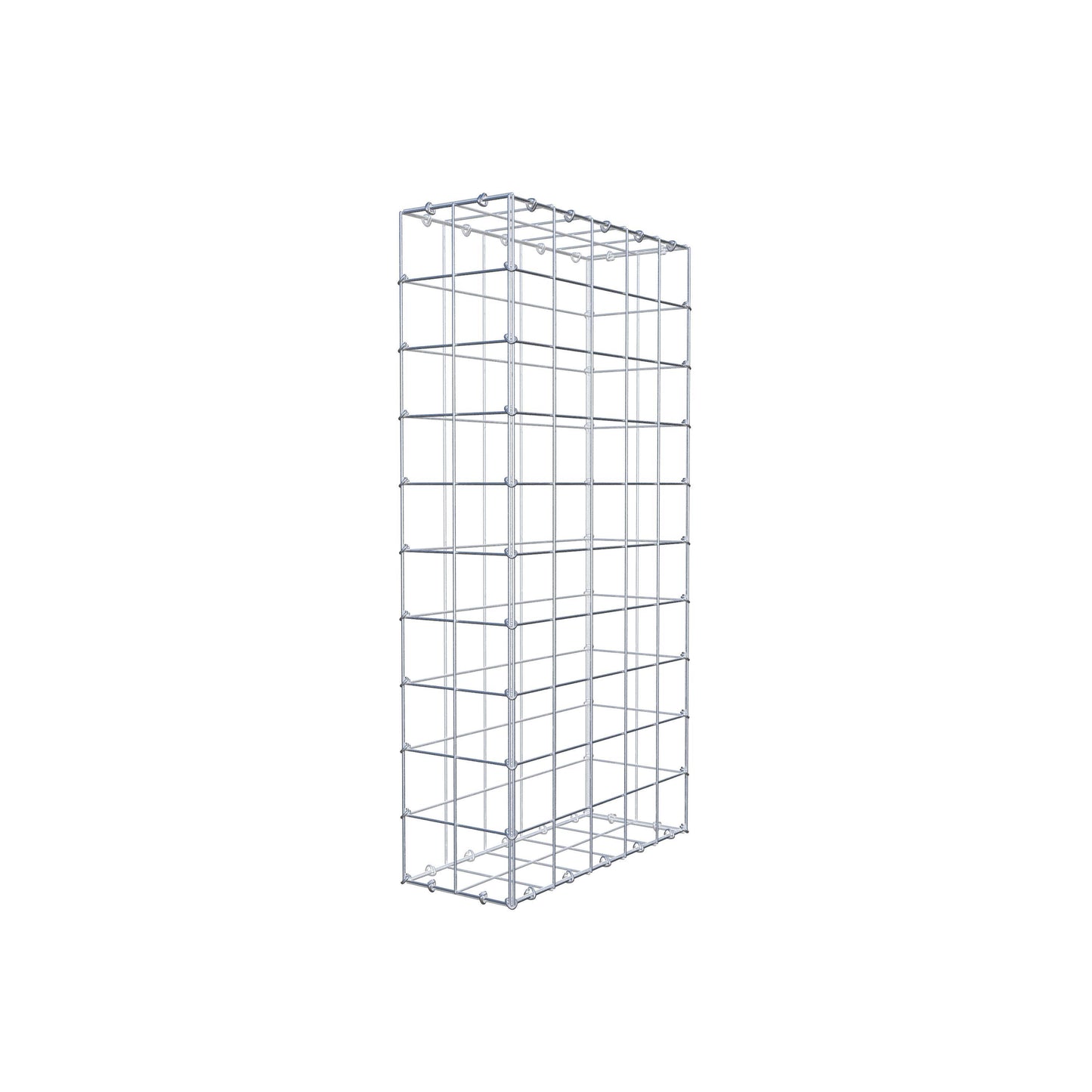 Schanskorf 100 cm x 50 cm x 20 cm (L x H x D), maaswijdte 10 cm x 10 cm, C-ring