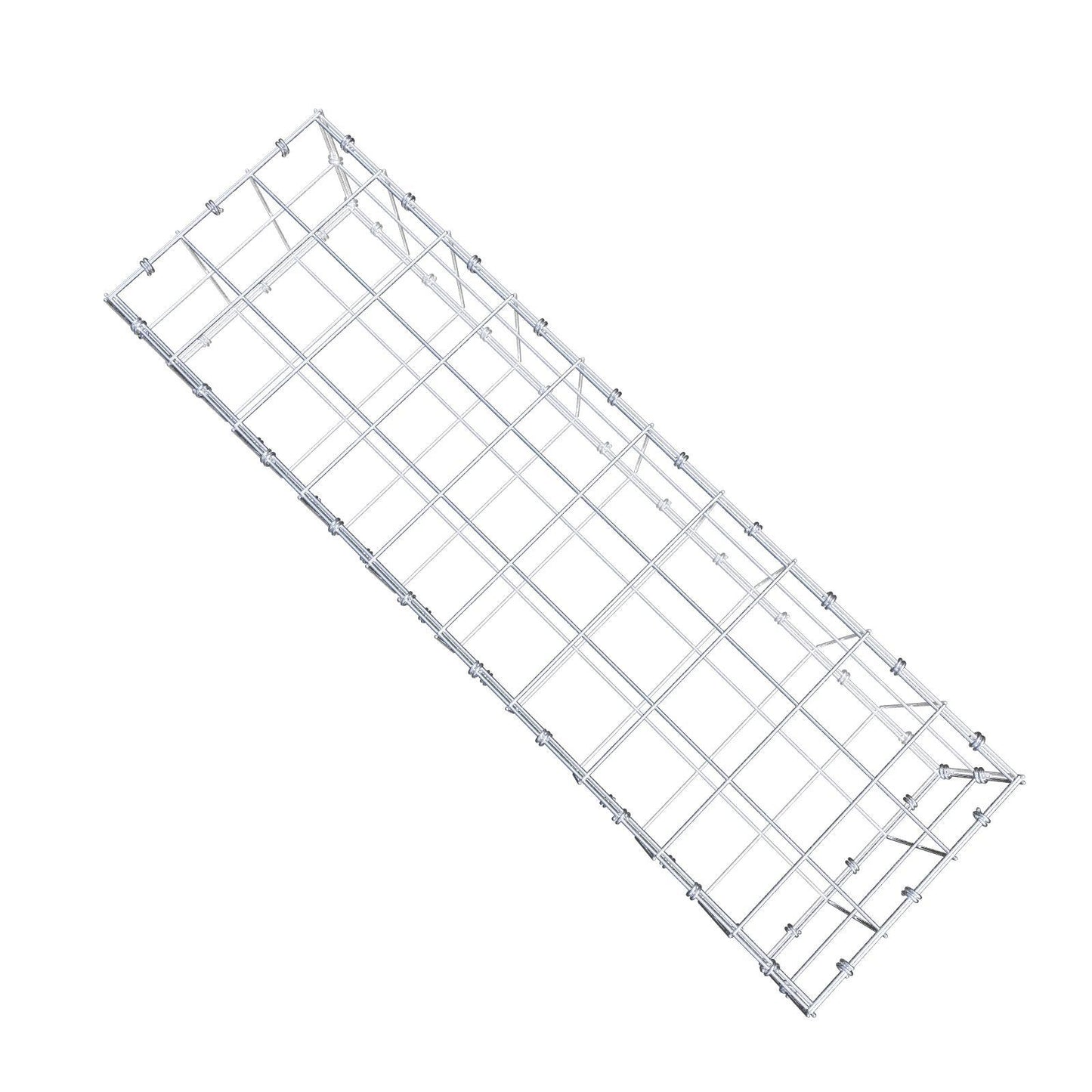 Schanskorf 100 cm x 20 cm x 30 cm (L x H x D), maaswijdte 10 x 10 cm, spiraalring