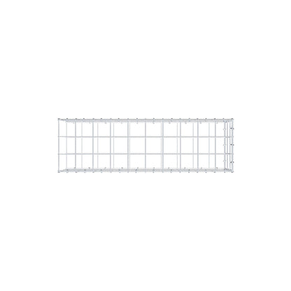Add-on schanskorf type 2 100 cm x 30 cm x 30 cm (L x H x D), maaswijdte 10 cm x 10 cm, C-ring