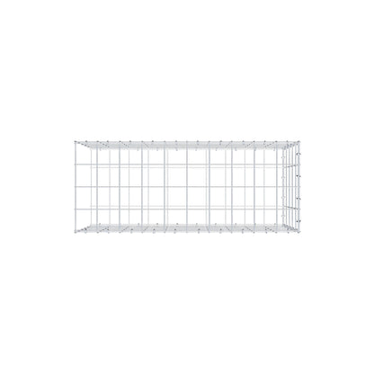 Fourche rapportée type 2 100 cm x 50 cm x 40 cm (L x H x P), mailles 10 cm x 10 cm, anneau C