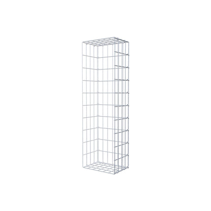 Fourche rapportée type 2 100 cm x 20 cm x 30 cm, mailles 5 cm x 10 cm, anneau en C