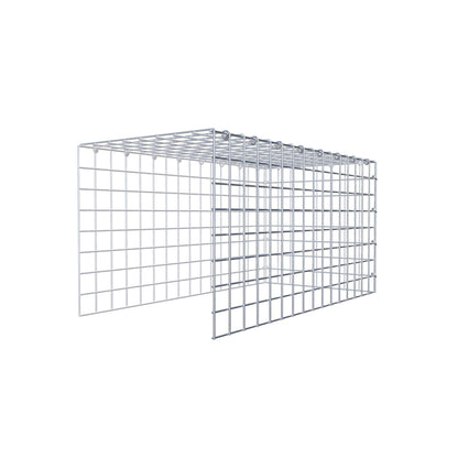 Toegevoegde pool type 4 80 cm x 40 cm x 40 cm (L x H x D), maaswijdte 5 cm x 5 cm, C-ring