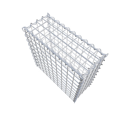 Grown-on gabion type 3 50 cm x 50 cm x 20 cm (L x H x D), mesh size 5 cm x 5 cm, spiral