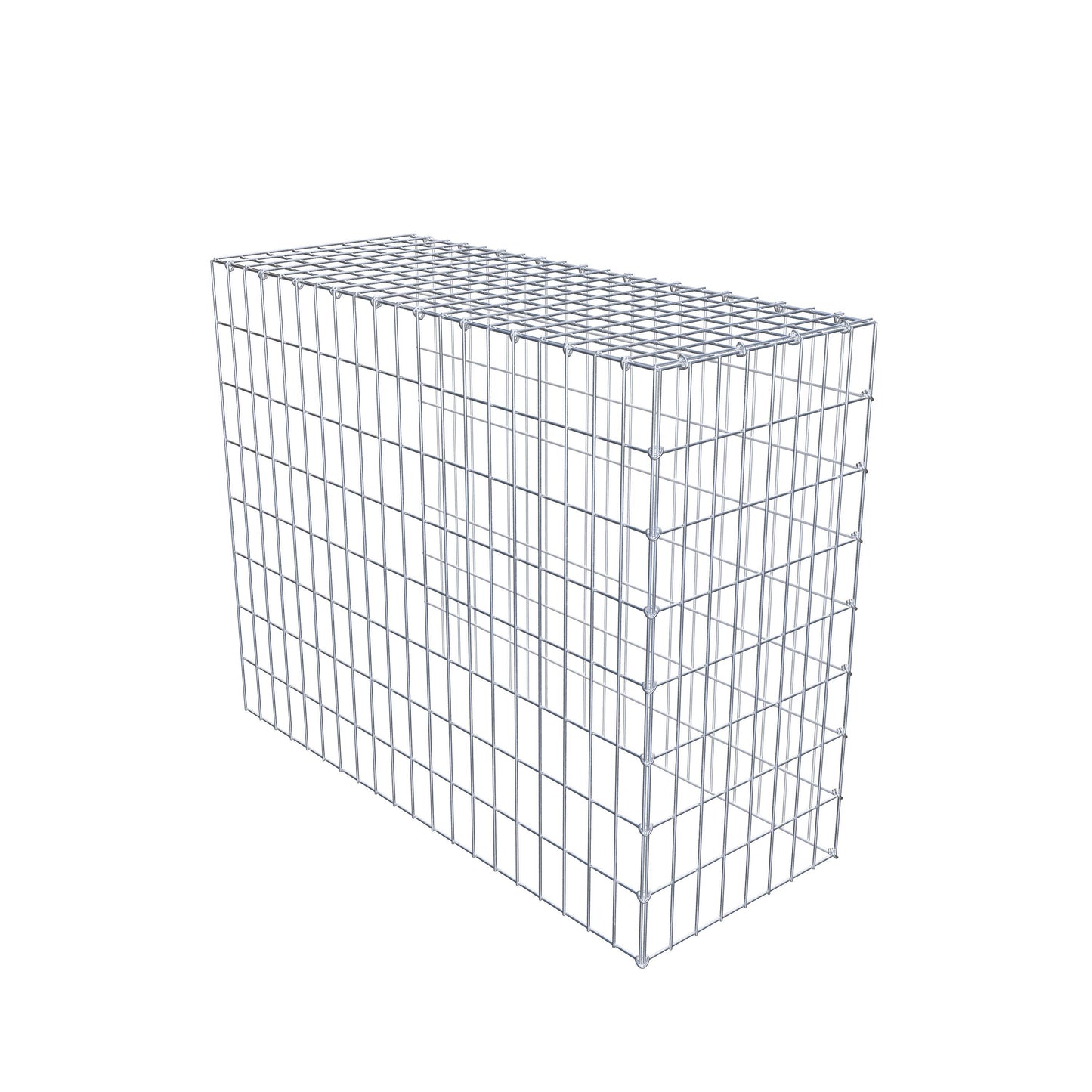 Type 4 oplegkorf 100 cm x 80 cm x 40 cm (L x H x D), maaswijdte 5 cm x 10 cm, C-ring