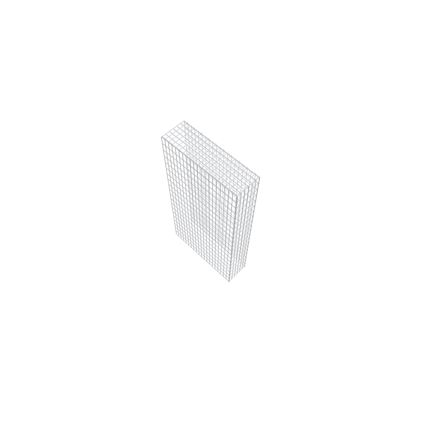 Gabbione aggiuntivo tipo 4 200 cm x 100 cm x 30 cm (L x H x P), maglia 5 cm x 10 cm, anello a C