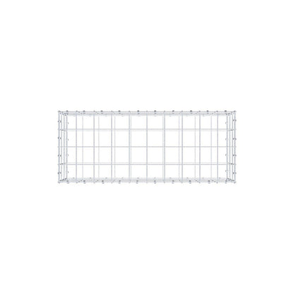 Schanskorf 100 cm x 30 cm x 40 cm (L x H x D), maaswijdte 10 x 10 cm, spiraalring