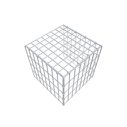 Add-on schanskorf type 4 40 cm x 40 cm x 40 cm (L x H x D), maaswijdte 5 cm x 10 cm, C-ring