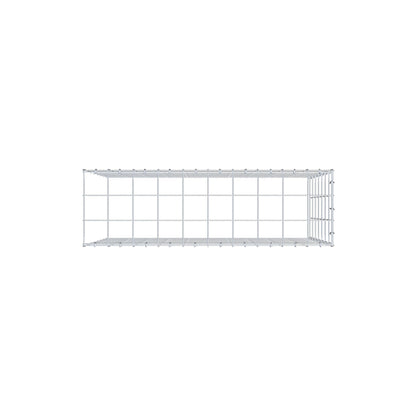 Anbaugabione Typ 4 100 cm x 70 cm x 30 cm (L x H x T), Maschenweite 10 cm x 10 cm, C-Ring