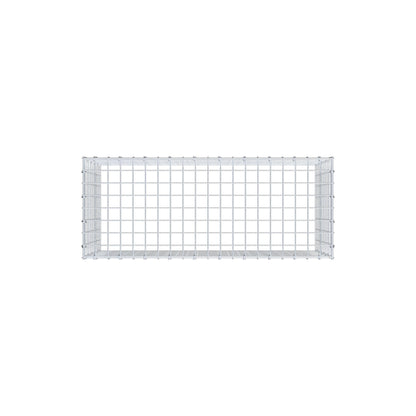 Type 3 oplegkorf 100 cm x 50 cm x 40 cm (L x H x D), maaswijdte 5 cm x 5 cm, C-ring