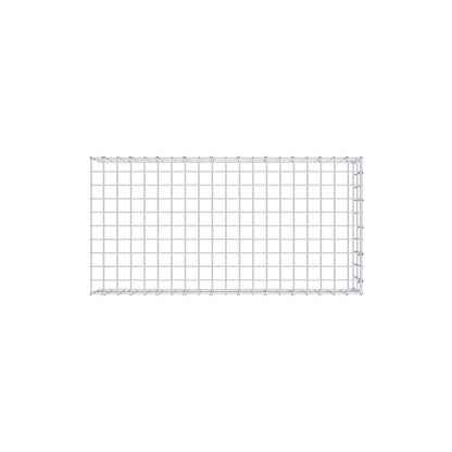 Gabião Tipo 4 100 cm x 20 cm x 50 cm (C x A x P), malhagem 5 cm x 10 cm, anel C