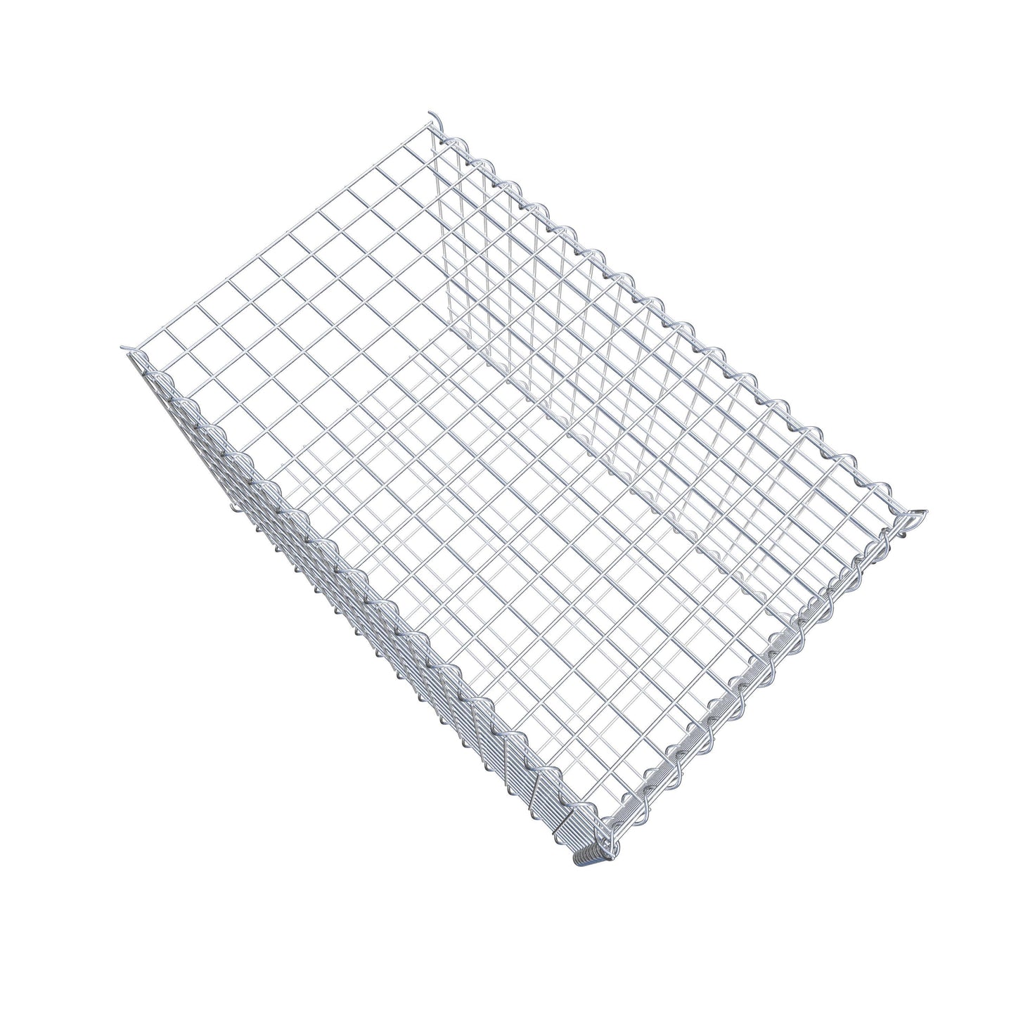 Add-on schanskorf type 2 80 cm x 50 cm x 50 cm (L x H x D), maaswijdte 5 cm x 5 cm, spiraalvormig