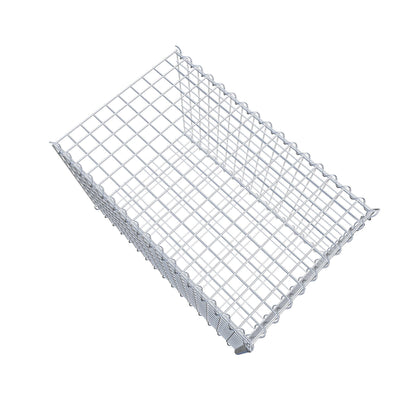 Add-on schanskorf type 2 80 cm x 50 cm x 50 cm (L x H x D), maaswijdte 5 cm x 5 cm, spiraalvormig