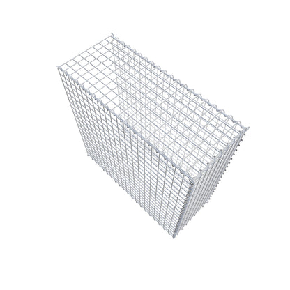 Gabbione aggiuntivo tipo 2 100 cm x 100 cm x 40 cm (L x H x P), dimensione maglia 5 cm x 5 cm, a spirale