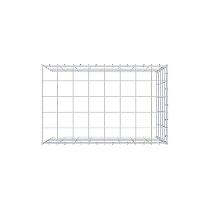 Toegevoegde pool type 4 80 cm x 50 cm x 50 cm (L x H x D), maaswijdte 10 cm x 10 cm, C-ring