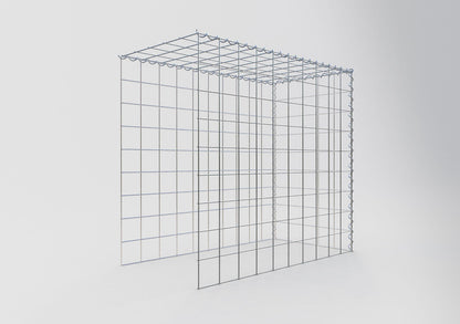 Add-on schanskorf type 4 100 cm x 90 cm x 50 cm (L x H x D), maaswijdte 10 cm x 10 cm, spiraal
