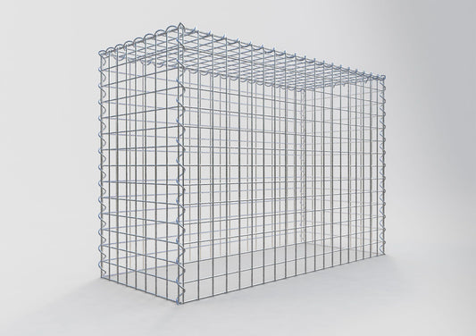 Gavión complementario tipo 3 100 cm x 70 cm x 40 cm (L x A x P), malla 5 cm x 5 cm, espiral