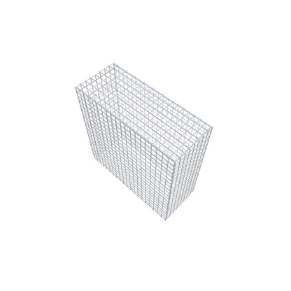 Gabião 100 cm x 100 cm x 40 cm (C x A x P), malhagem 5 cm x 5 cm, anel C