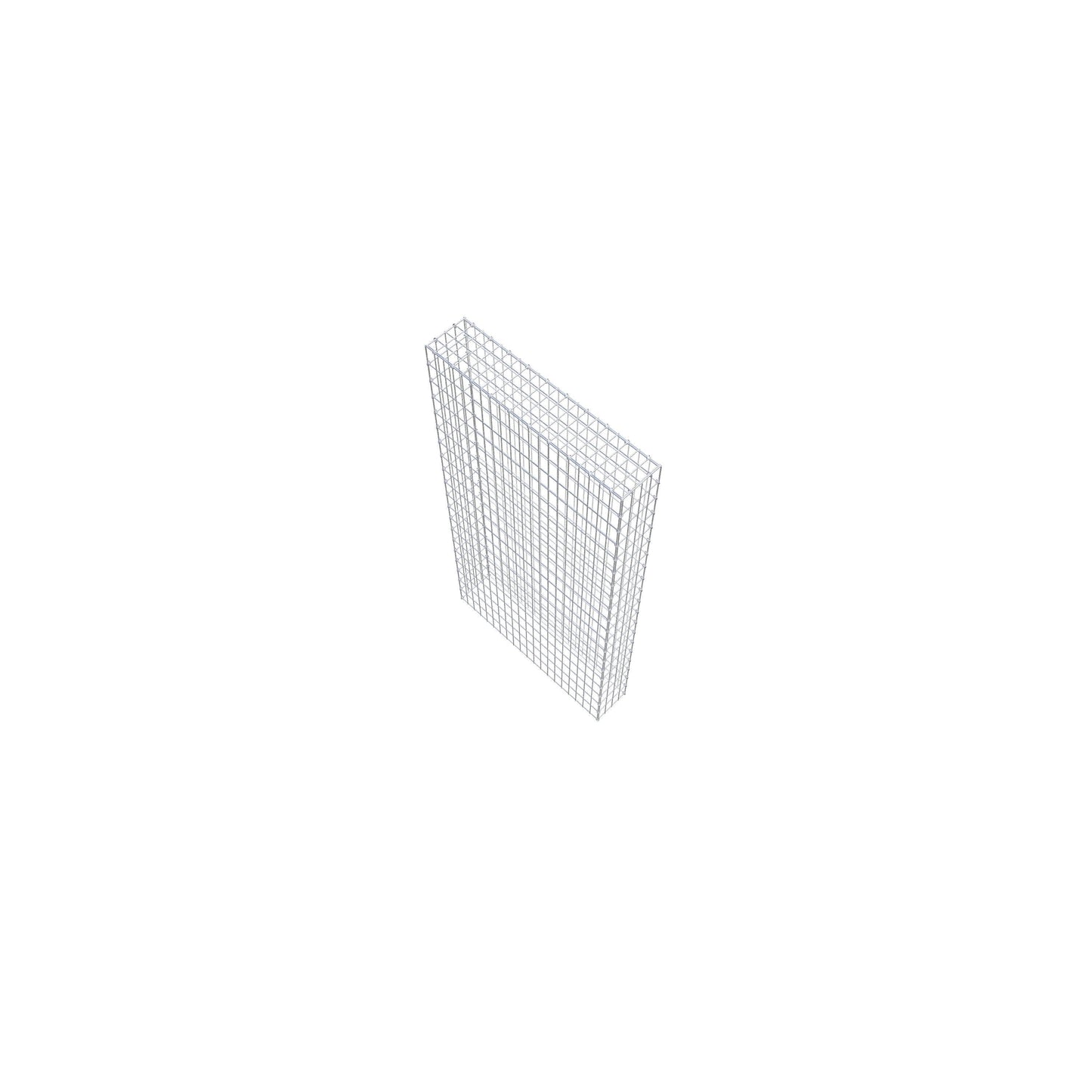 Opzetpaal type 3 200 cm x 100 cm x 20 cm (L x H x D), maaswijdte 5 cm x 10 cm, C-ring