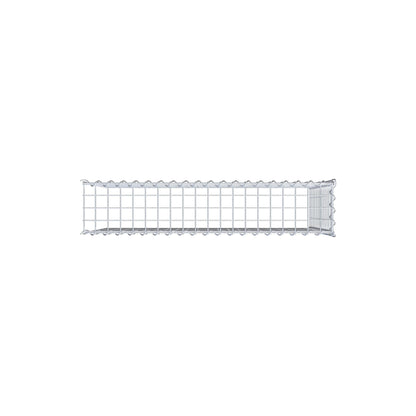 Anbaugabione Typ 4 100 cm x 70 cm x 20 cm (L x H x T), Maschenweite 5 cm x 5 cm, Spirale