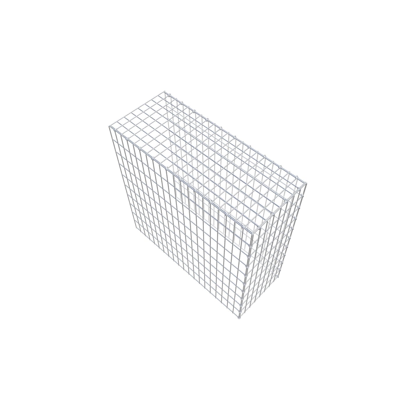 Fourche rapportée type 4 100 cm x 100 cm x 40 cm (L x H x P), mailles 5 cm x 10 cm, anneau C