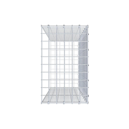 Fourche rapportée type 2 100 cm x 30 cm x 50 cm (L x H x P), mailles 5 cm x 5 cm, anneau C