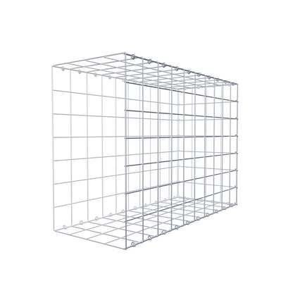 Gavión complementario de tipo 2 100 cm x 70 cm x 40 cm (L x A x P), malla 10 cm x 10 cm, anillo en C
