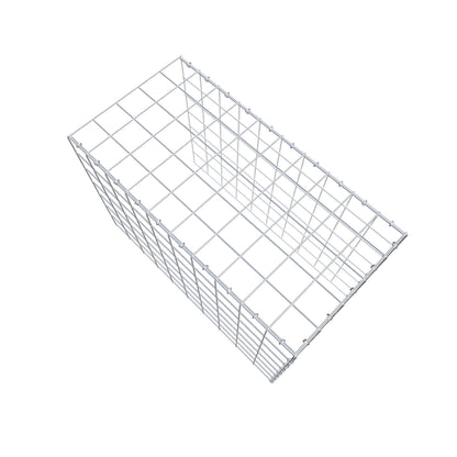 Opzetpaal type 4 100 cm x 70 cm x 50 cm (L x H x D), maaswijdte 10 cm x 10 cm, C-ring