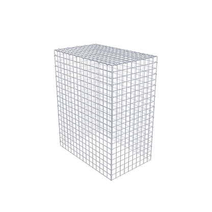 Type 3 oplegkorf 100 cm x 80 cm x 50 cm (L x H x D), maaswijdte 5 cm x 5 cm, C-ring