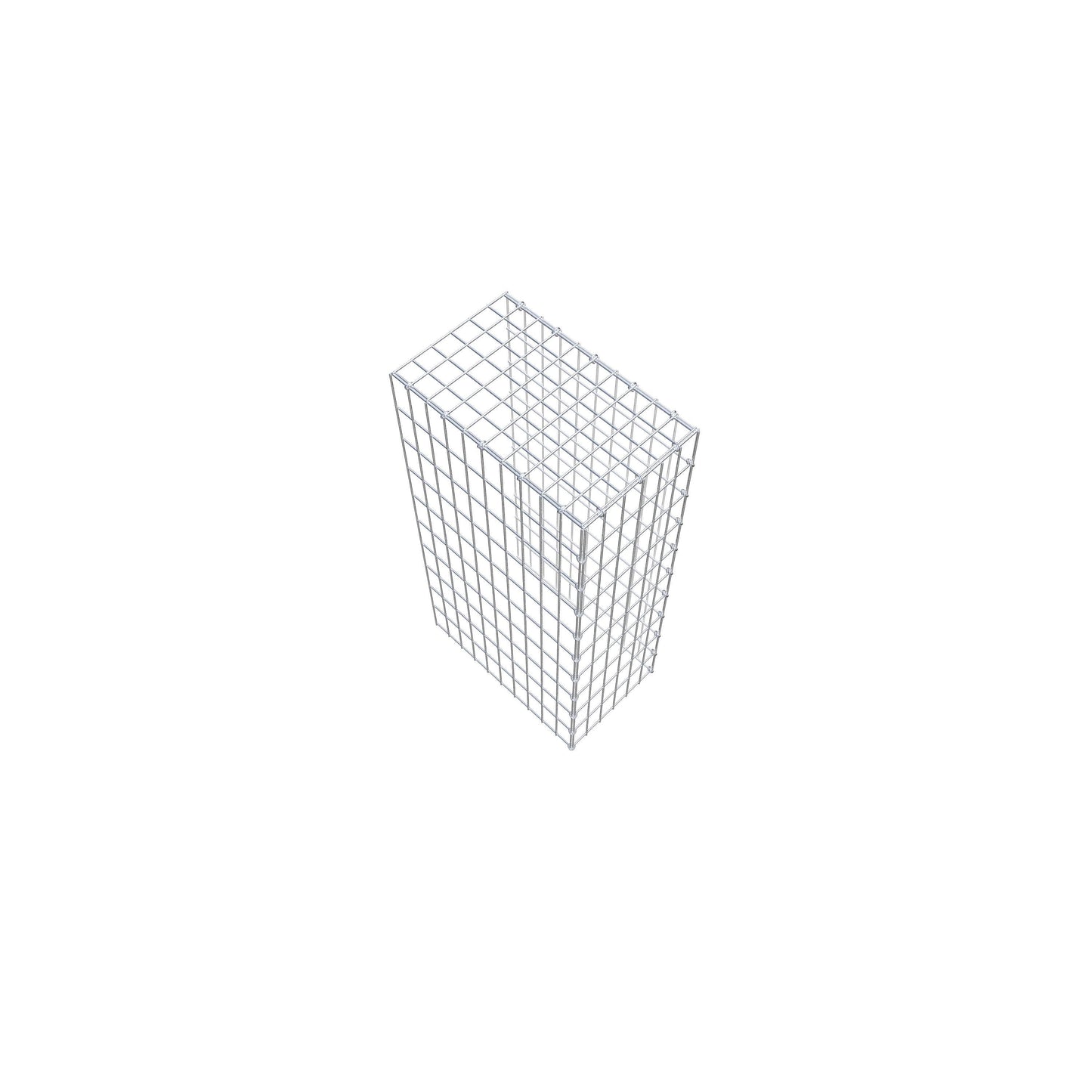 Type 4 oplegkorf 100 cm x 50 cm x 30 cm (L x H x D), maaswijdte 5 cm x 10 cm, C-ring