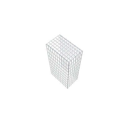 Type 4 oplegkorf 100 cm x 50 cm x 30 cm (L x H x D), maaswijdte 5 cm x 10 cm, C-ring