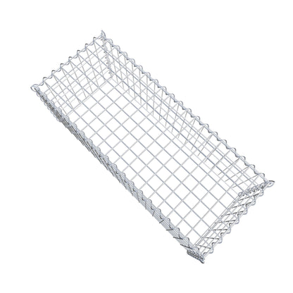 Add-on schanskorf type 3 100 cm x 40 cm x 40 cm (L x H x D), maaswijdte 5 cm x 10 cm, spiraalvormig