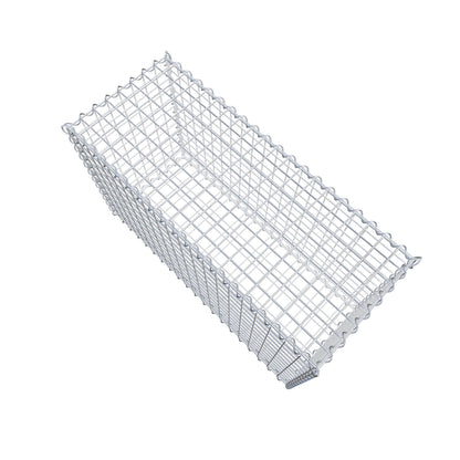 Gabion 100 cm x 60 cm x 40 cm (L x H x P), mailles 5 cm x 5 cm, spirale