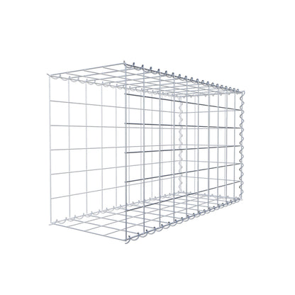 Add-on schanskorf type 2 100 cm x 60 cm x 40 cm (L x H x D), maaswijdte 10 cm x 10 cm, spiraal