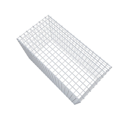 Type 3 oplegkorf 100 cm x 60 cm x 50 cm (L x H x D), maaswijdte 5 cm x 5 cm, C-ring