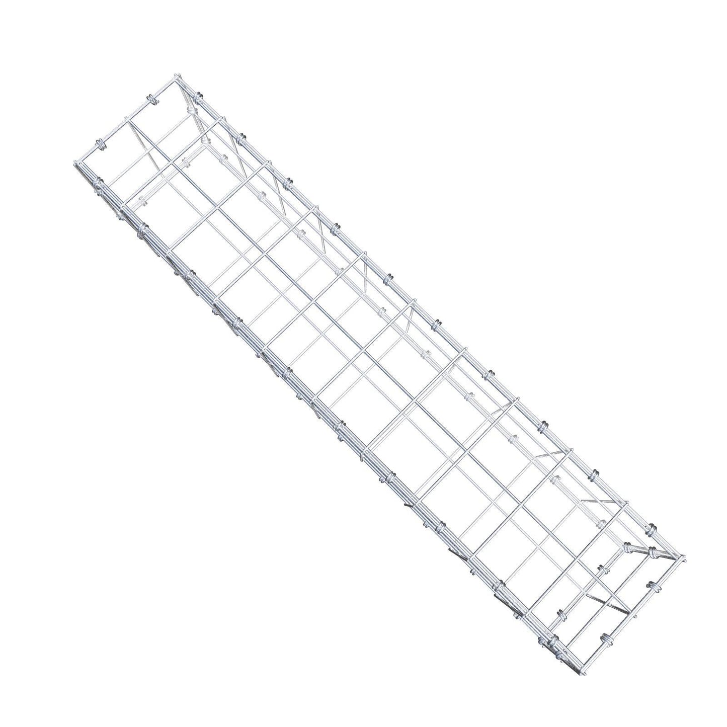Schanskorf 100 cm x 20 cm x 20 cm (L x H x D), maaswijdte 10 x 10 cm, spiraalring