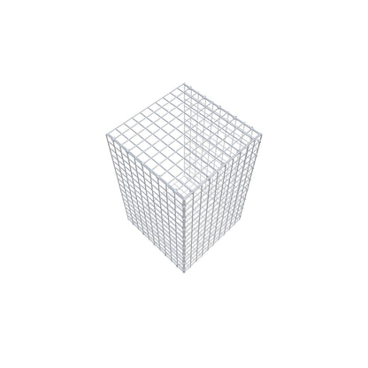 Pile aggiuntivo tipo 2 80 cm x 50 cm x 50 cm (L x H x P), maglia 5 cm x 5 cm, anello a C