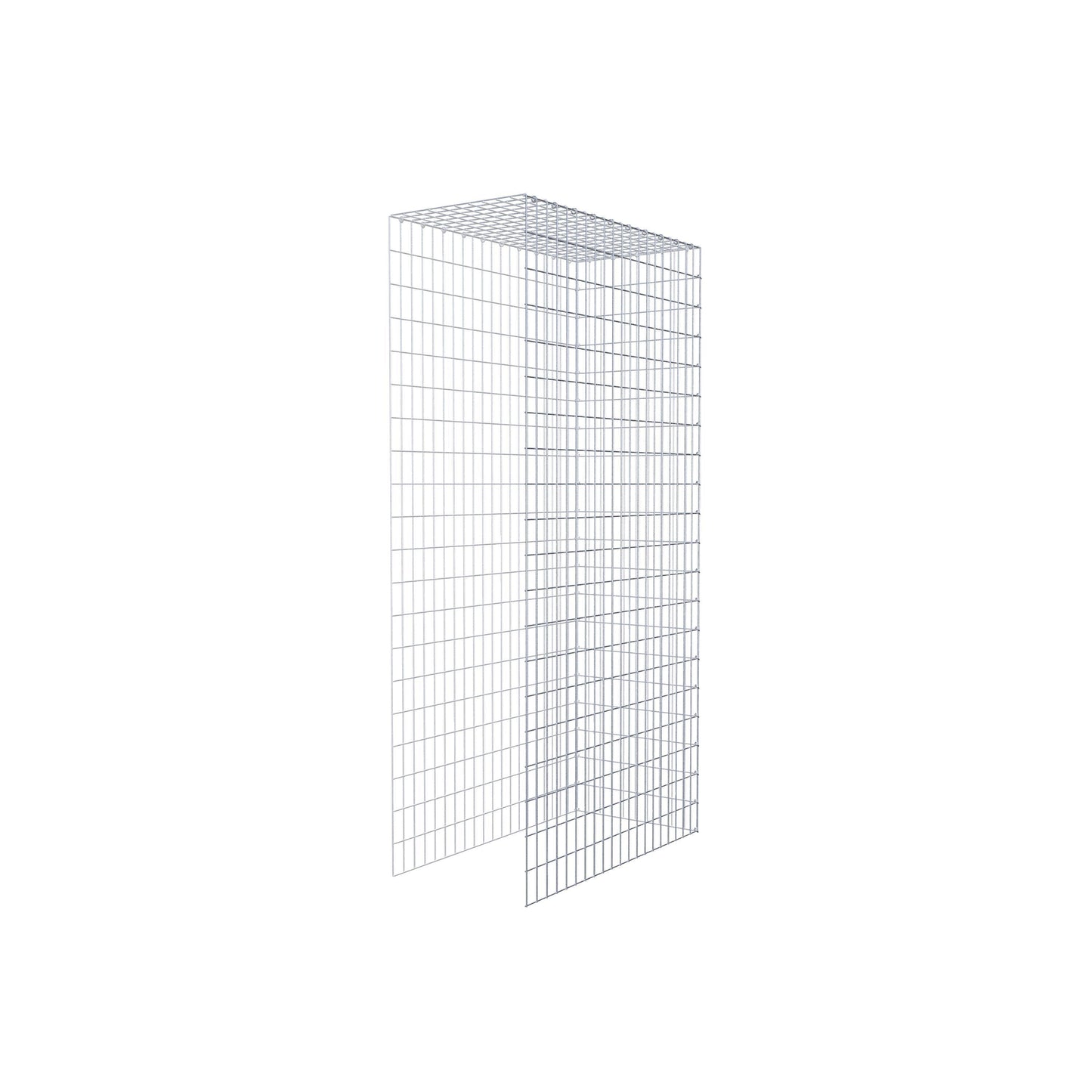 Gavión adicional tipo 4 200 cm x 100 cm x 50 cm (L x A x P), malla 5 cm x 10 cm, anillo en C