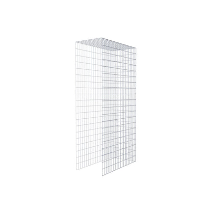 Gavión adicional tipo 4 200 cm x 100 cm x 50 cm (L x A x P), malla 5 cm x 10 cm, anillo en C