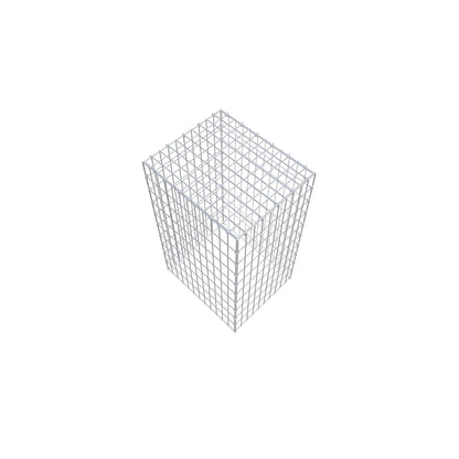 Fourche rapportée type 3 100 cm x 60 cm x 50 cm (L x H x P), mailles 5 cm x 10 cm, anneau C