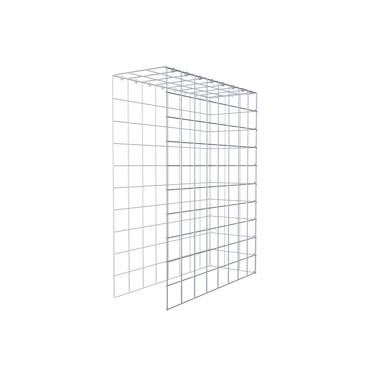 Add-on schanskorf type 4 100 cm x 80 cm x 30 cm (L x H x D), maaswijdte 10 cm x 10 cm, C-ring