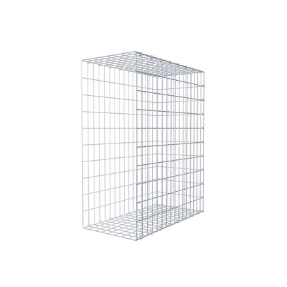 Opzetpaal type 2 100 cm x 80 cm x 40 cm, maaswijdte 5 cm x 10 cm, C-ring