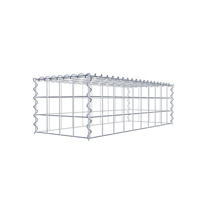 Gabião tipo 3 100 cm x 30 cm x 40 cm (C x A x P), malhagem 10 cm x 10 cm, espiral