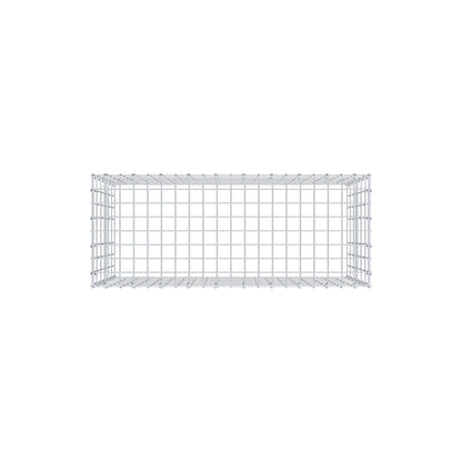 Gabbione aggiuntivo di tipo 3 100 cm x 60 cm x 40 cm (L x H x P), maglia 5 cm x 10 cm, anello a C