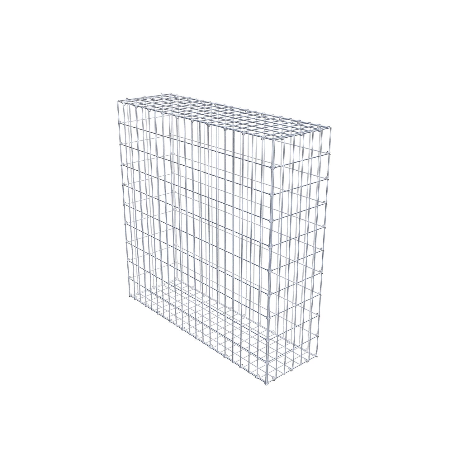 Schanskorf 100 cm x 100 cm x 30 cm (L x H x D), maaswijdte 5 cm x 10 cm, C-ring