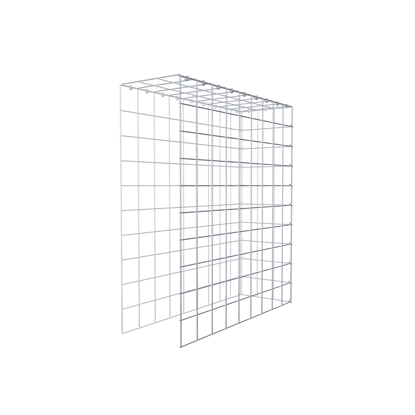 Add-on schanskorf type 4 100 cm x 90 cm x 30 cm (L x H x D), maaswijdte 10 cm x 10 cm, C-ring