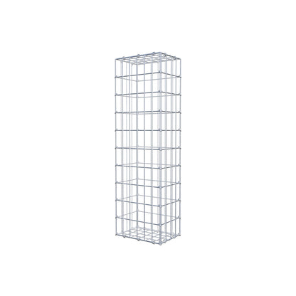 Schanskorf 100 cm x 20 cm x 30 cm (L x H x D), maaswijdte 5 cm x 10 cm, C-ring
