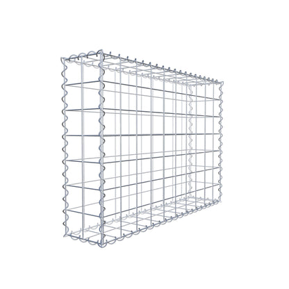 Gabion 100 cm x 70 cm x 20 cm (L x H x P), mailles 10 cm x 10 cm, spirale