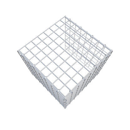 Gabbione aggiuntivo tipo 4 40 cm x 40 cm x 40 cm (L x H x P), maglia 5 cm x 5 cm, anello a C